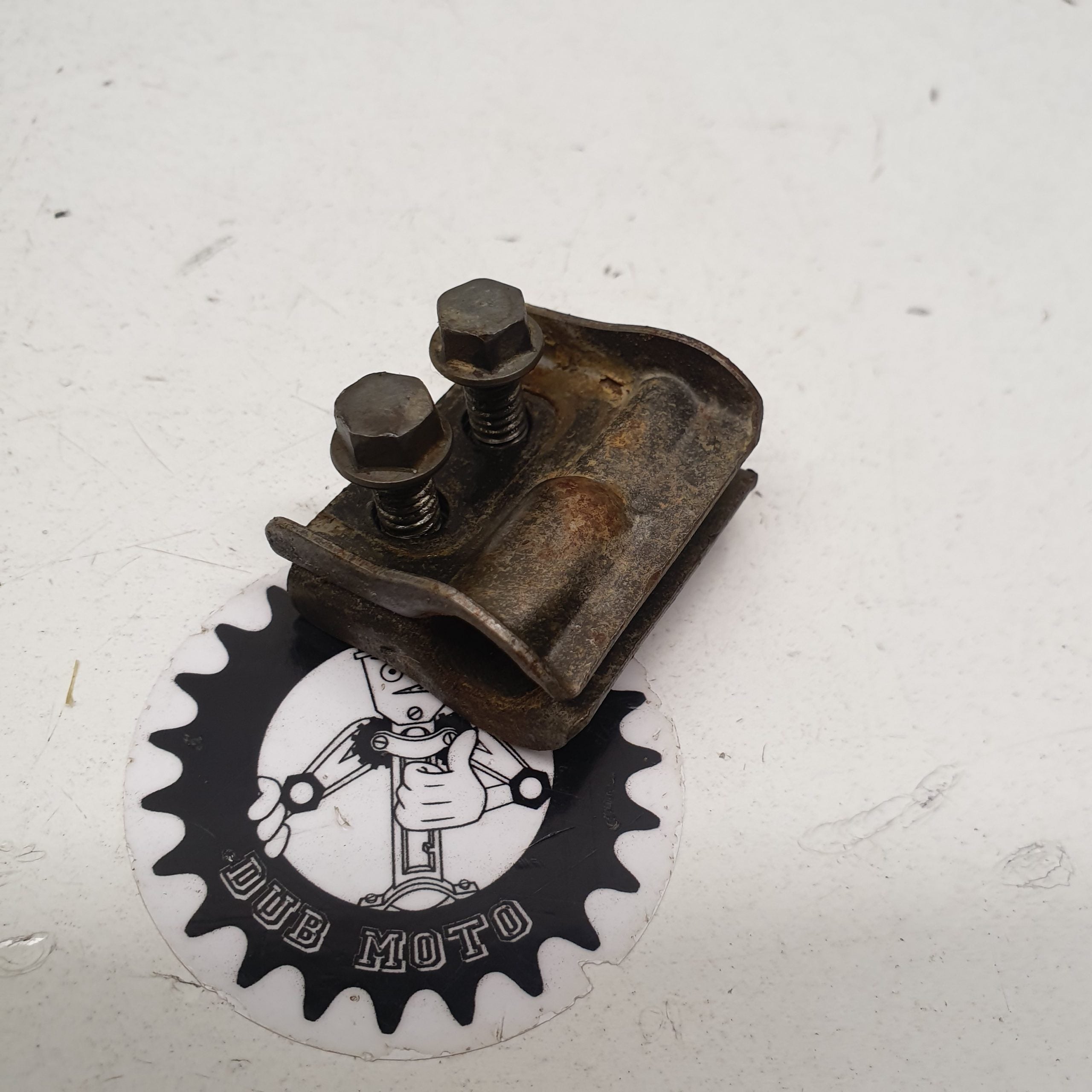 fixation durite frein kawasaki 125 kx 1986