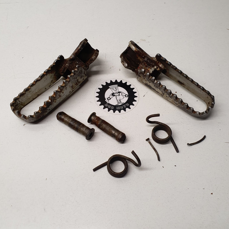 cales pieds kawasaki 125 kx 1986-1