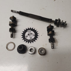 valve échappement kawasaki 125 kx 1986-1