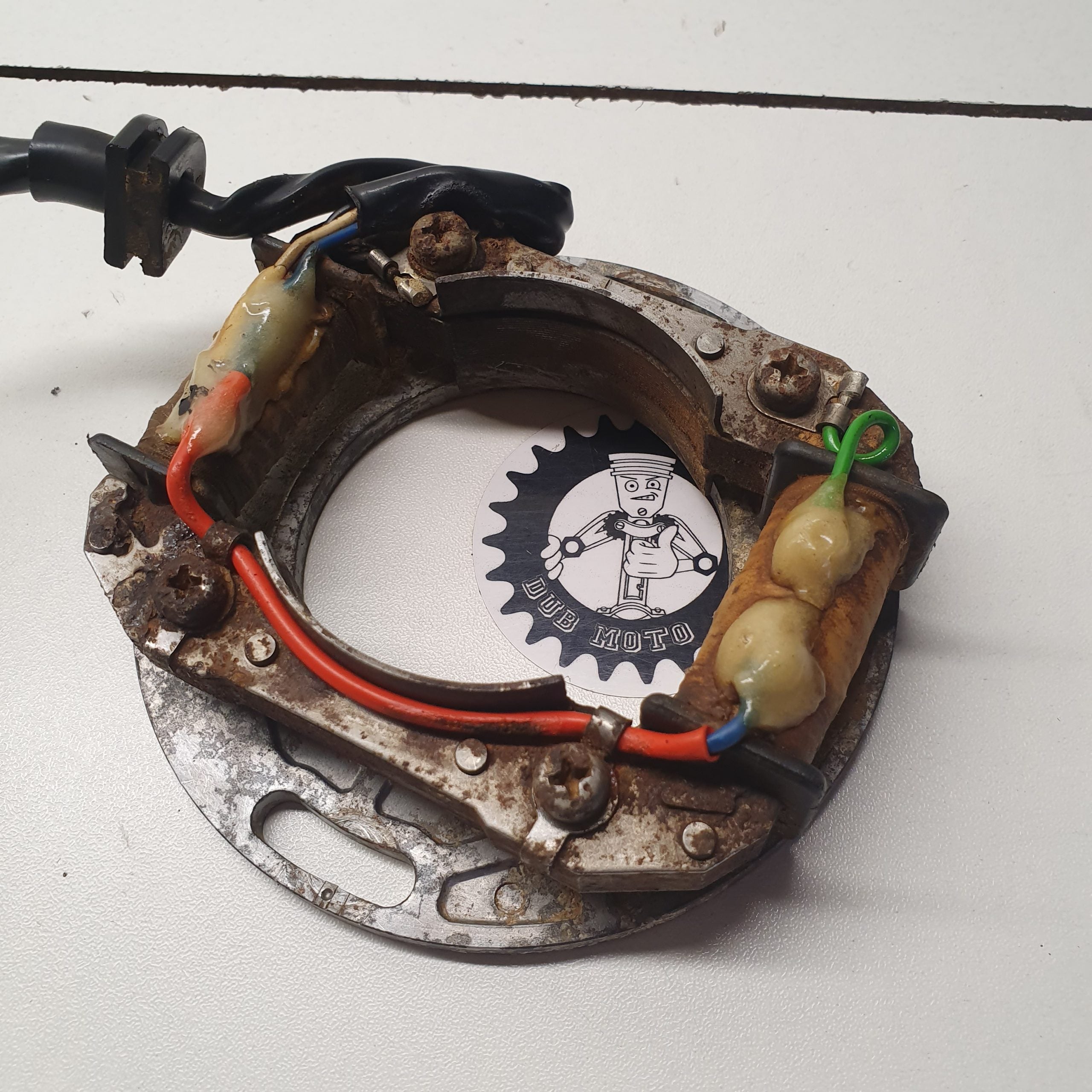 stator kawasaki 125 kx 1986