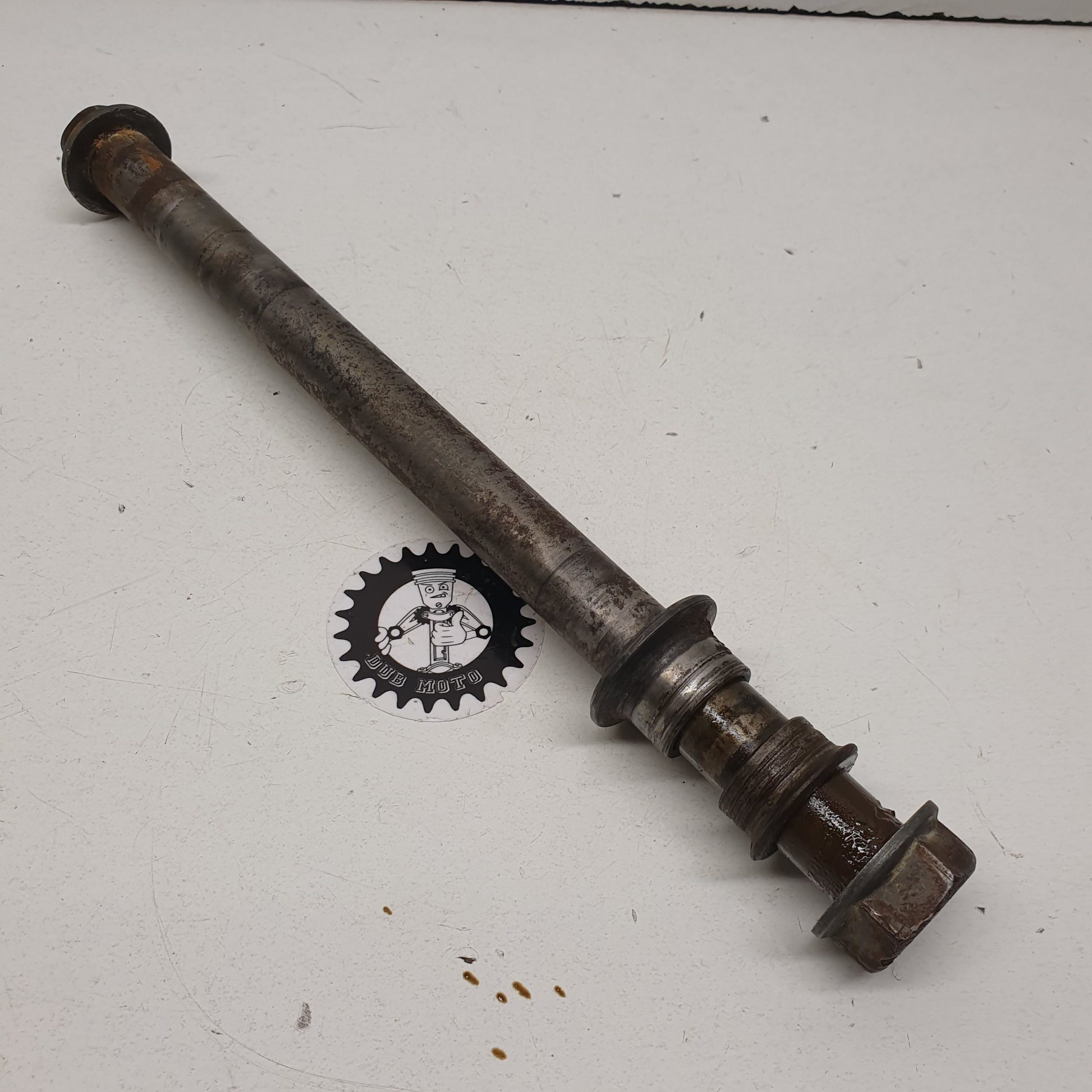 axe roue arrière kawasaki 125 kx 1986-1