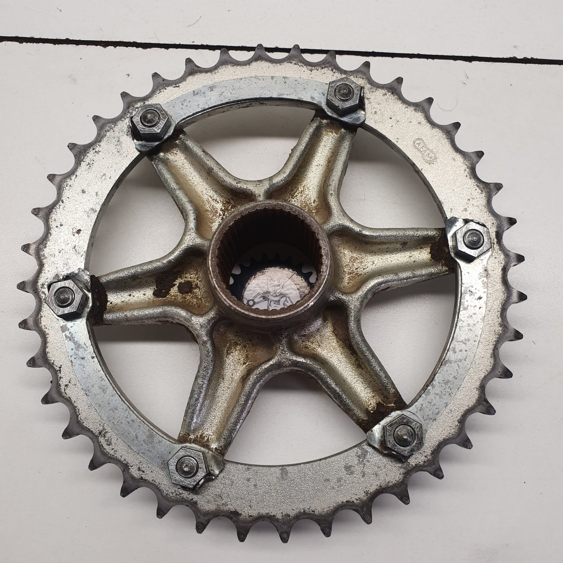 couronnet et support yamaha 350 warrior-1
