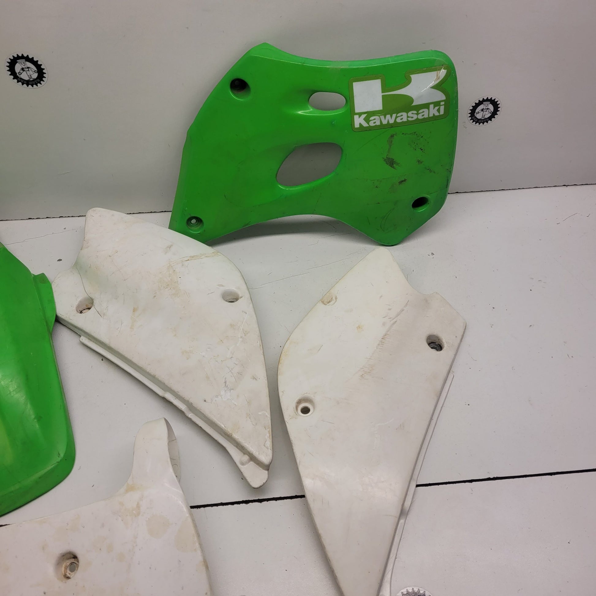 plastique kawasaki 80 kx 1996-3