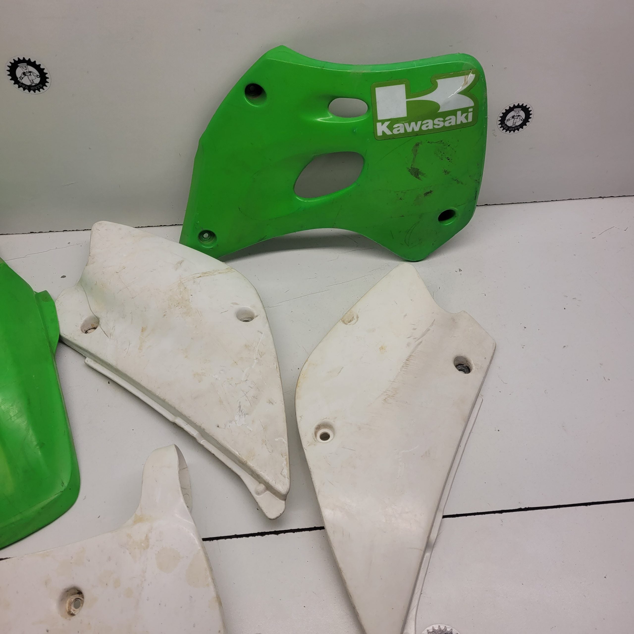 plastique kawasaki 80 kx 1996-3