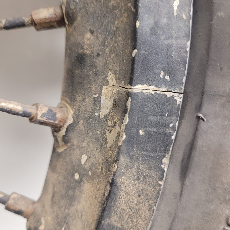 roue arrière cerclage hs honda 125 cr 1989-2