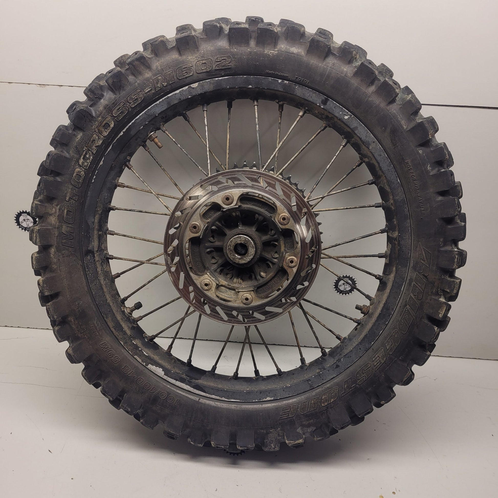roue arrière cerclage hs honda 125 cr 1989-3