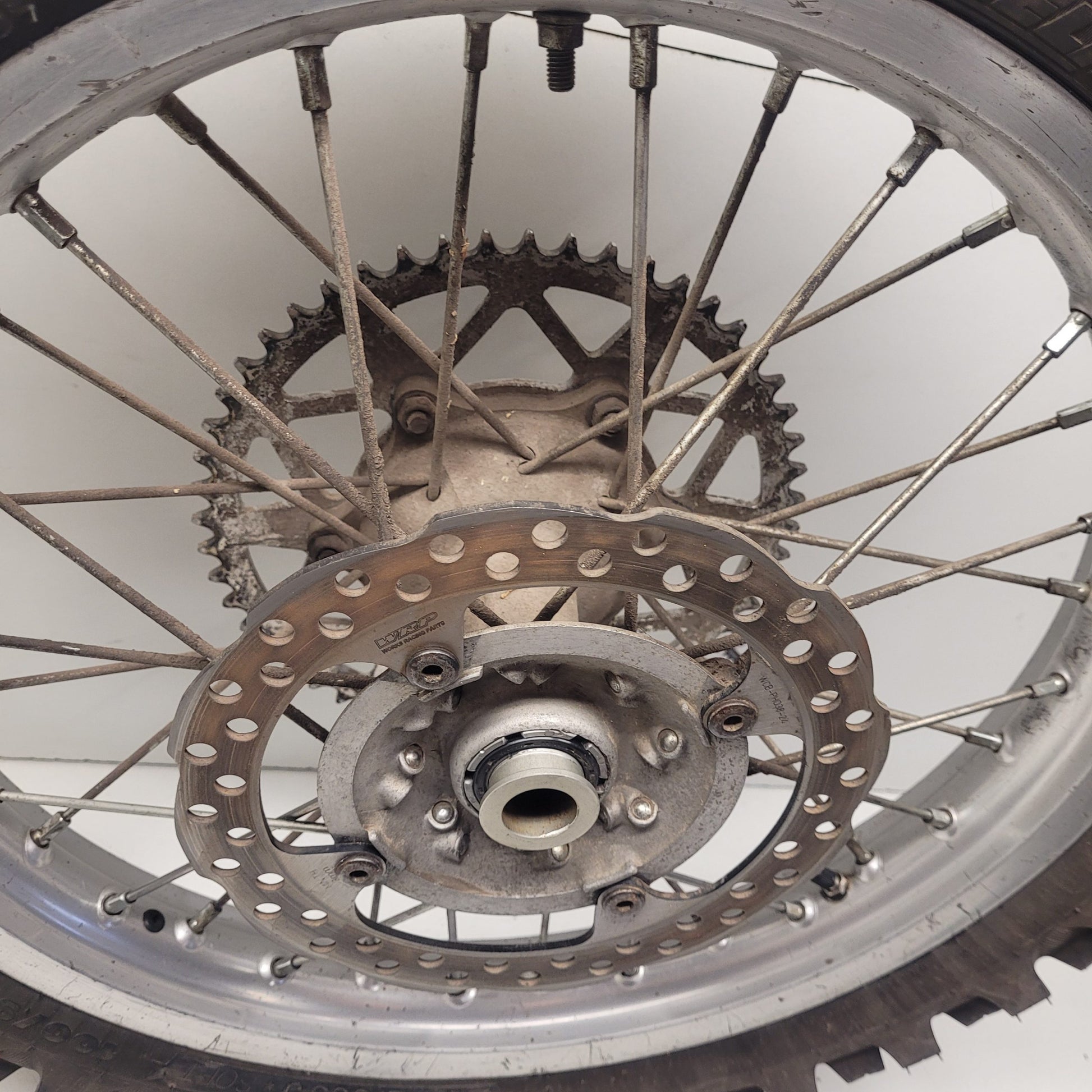 roue arrière honda 125 cr 2000-2