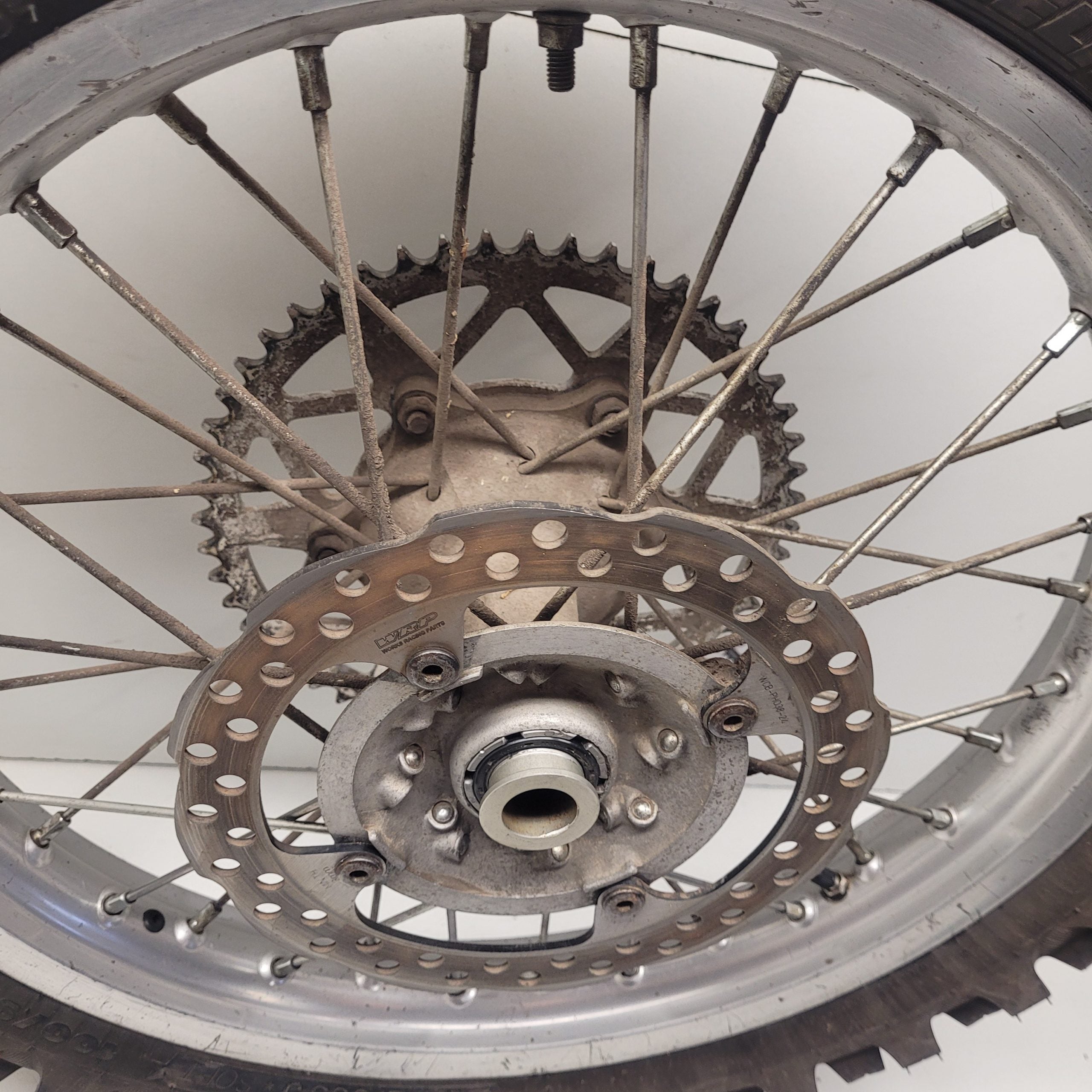 roue arrière honda 125 cr 2000