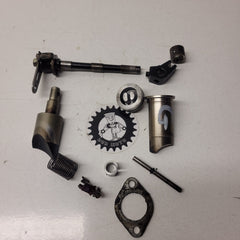 valve echappement gauche suzuki 125 rm 1990-1