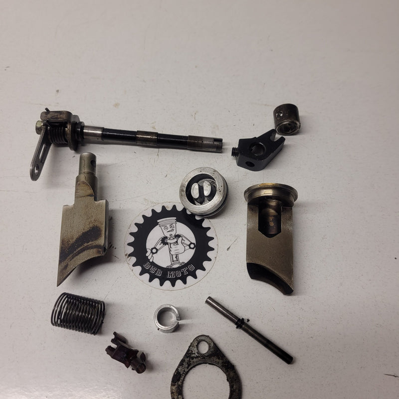 valve echappement gauche suzuki 125 rm 1990-2