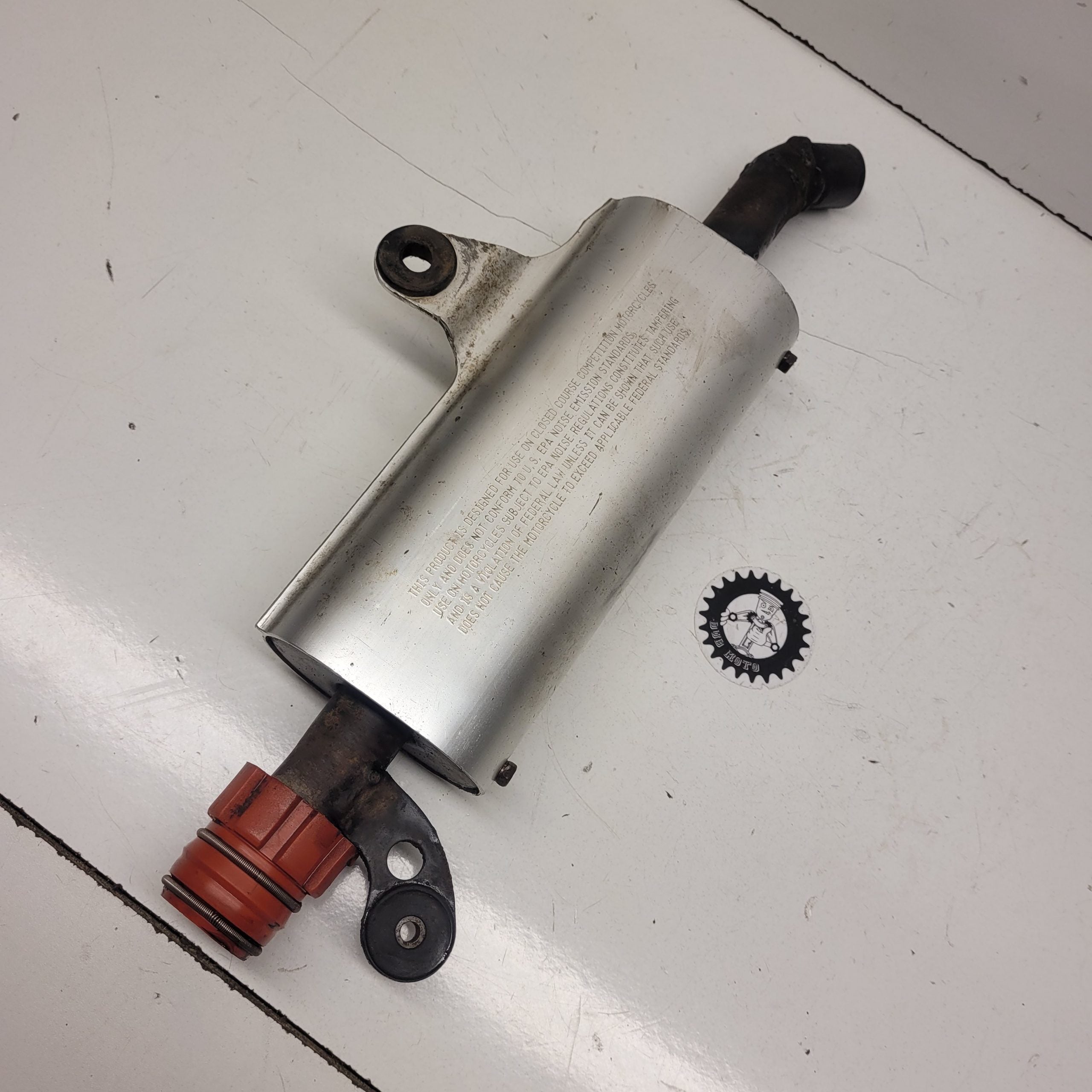 silencieux echappement suzuki 125 rm 1990
