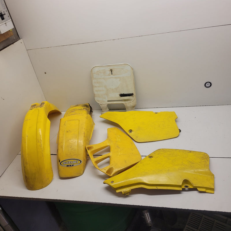 plastique suzuki 125 rm 1990-1