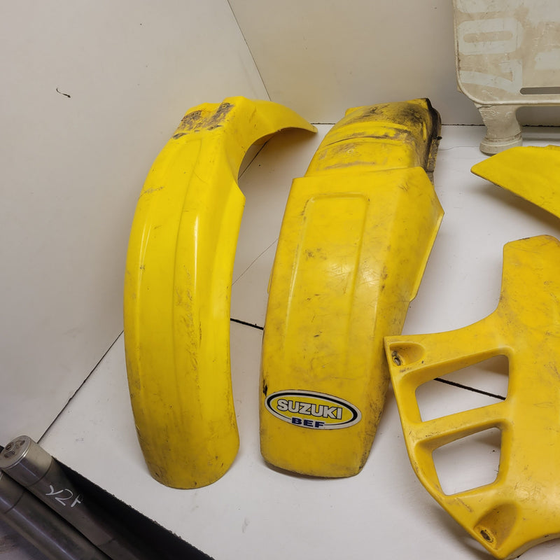 plastique suzuki 125 rm 1990-3