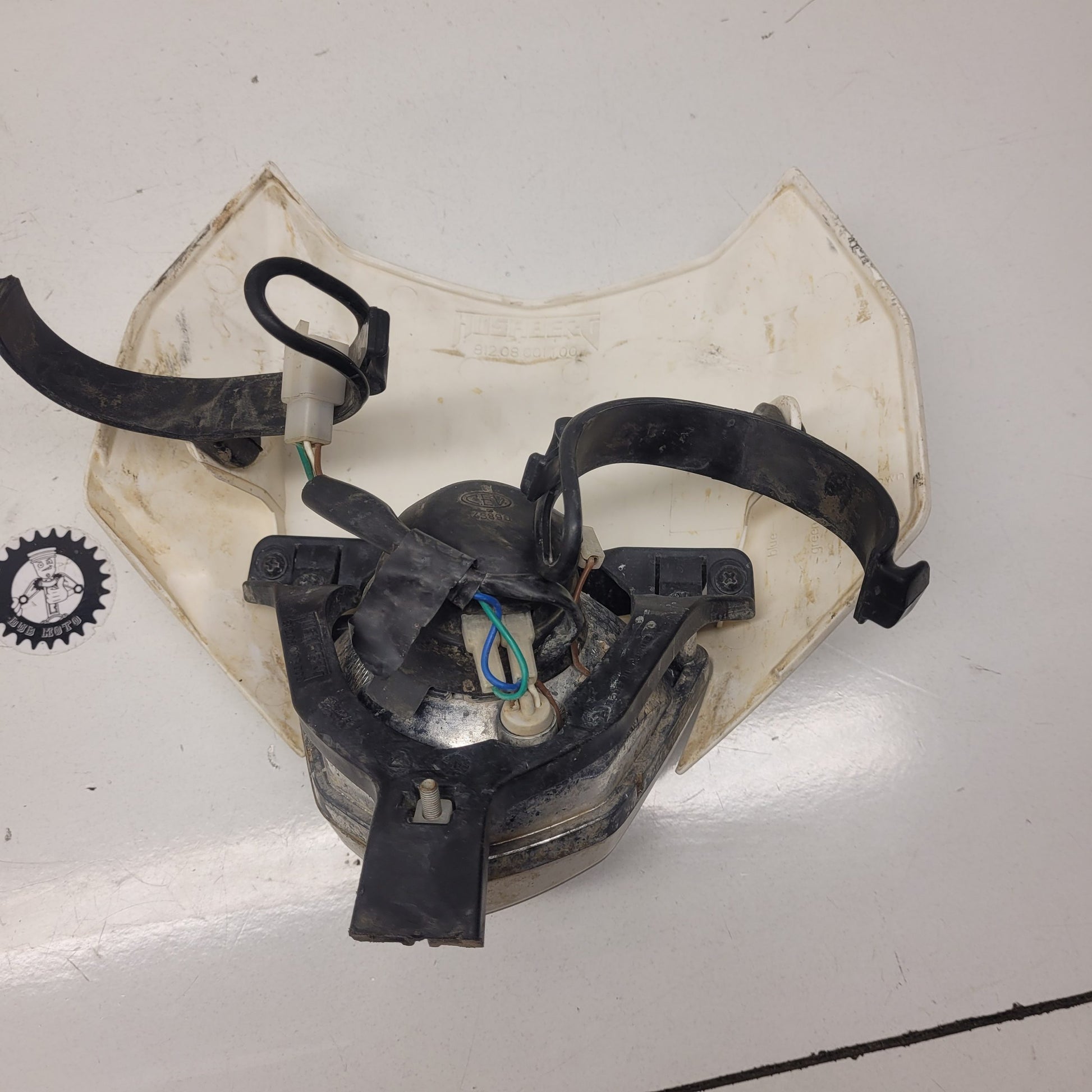 plaque phare husaberg 450 fe 2009-2