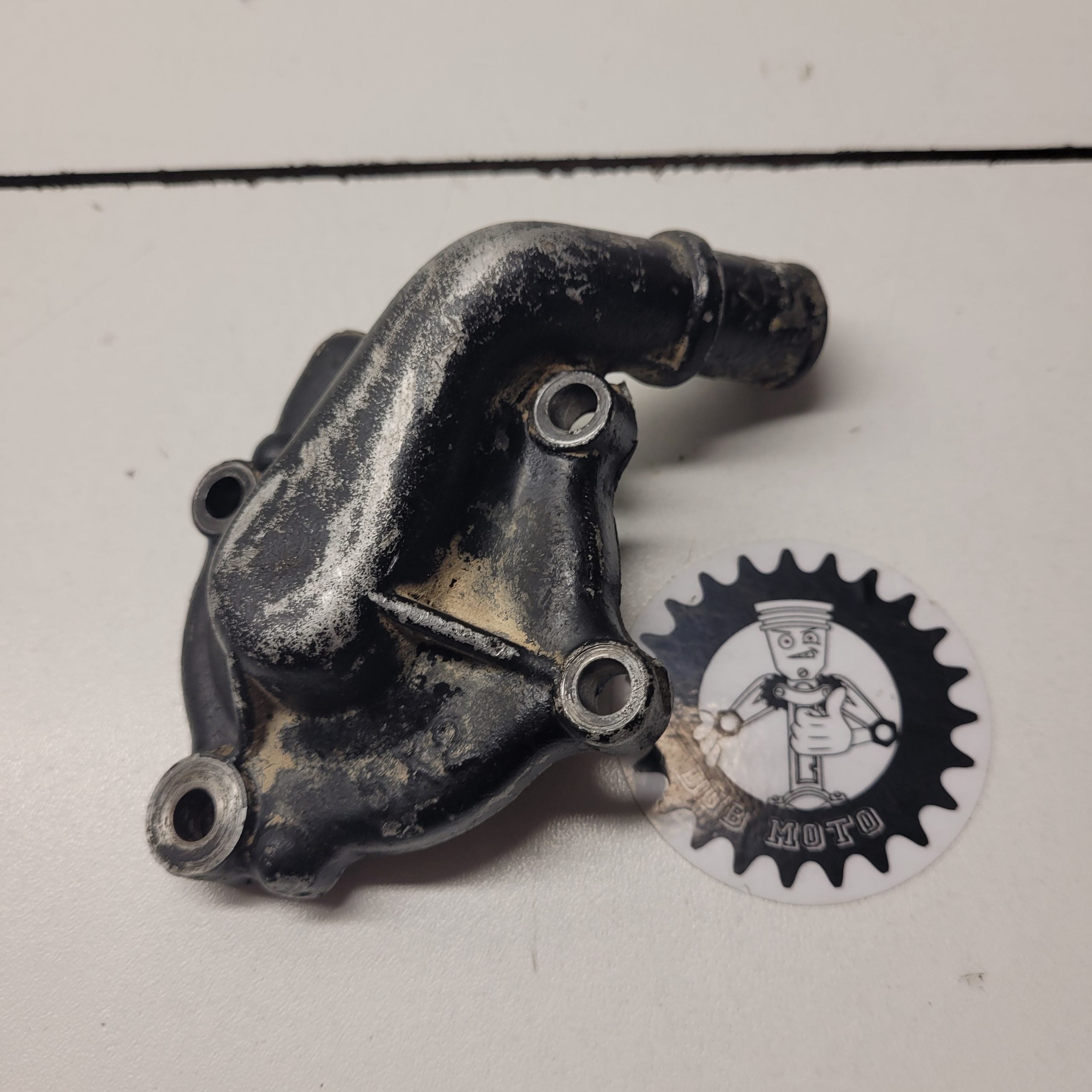 couvercle pompe a eau yamaha 80 yz 1982
