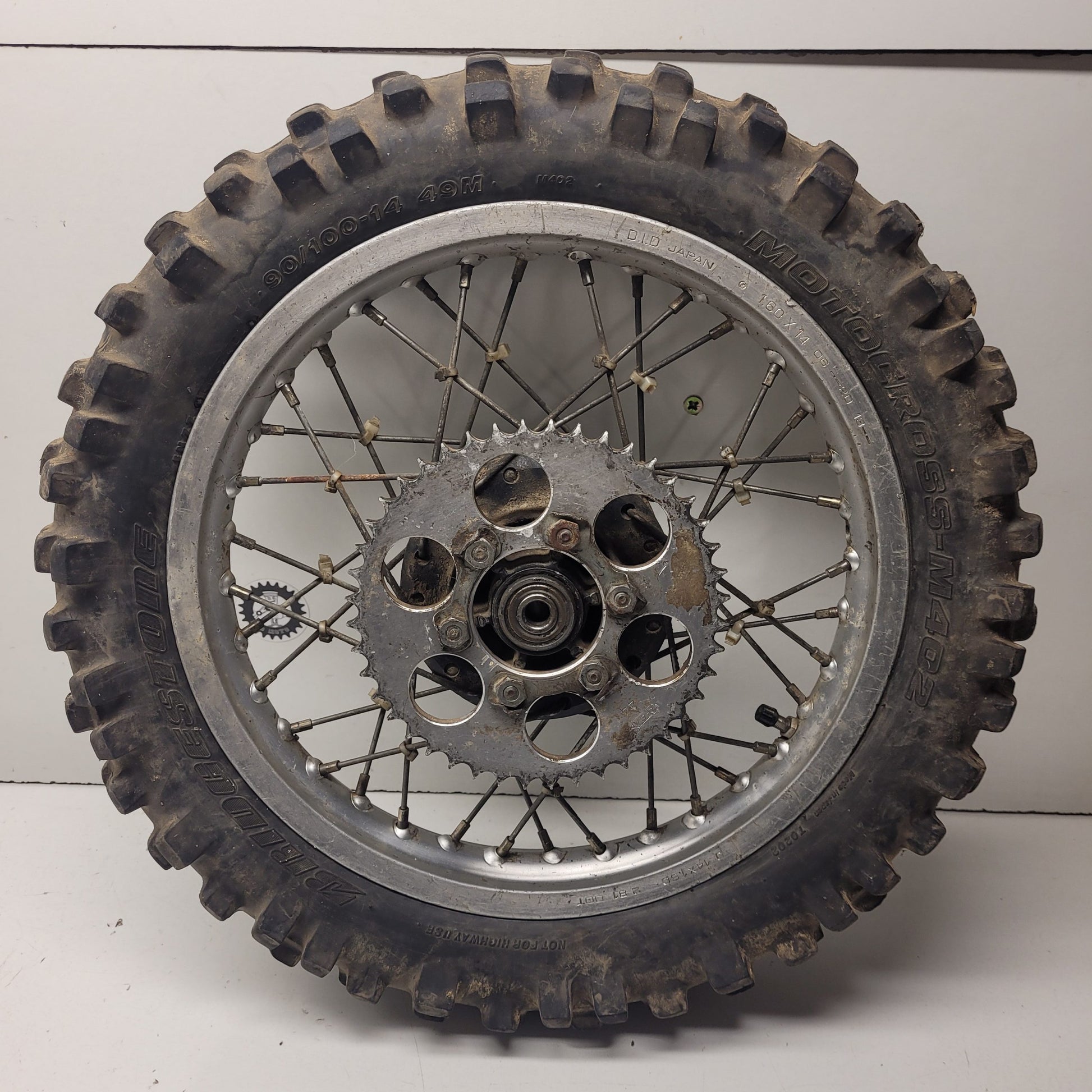 roue arrière yamaha 80 yz 1982-1