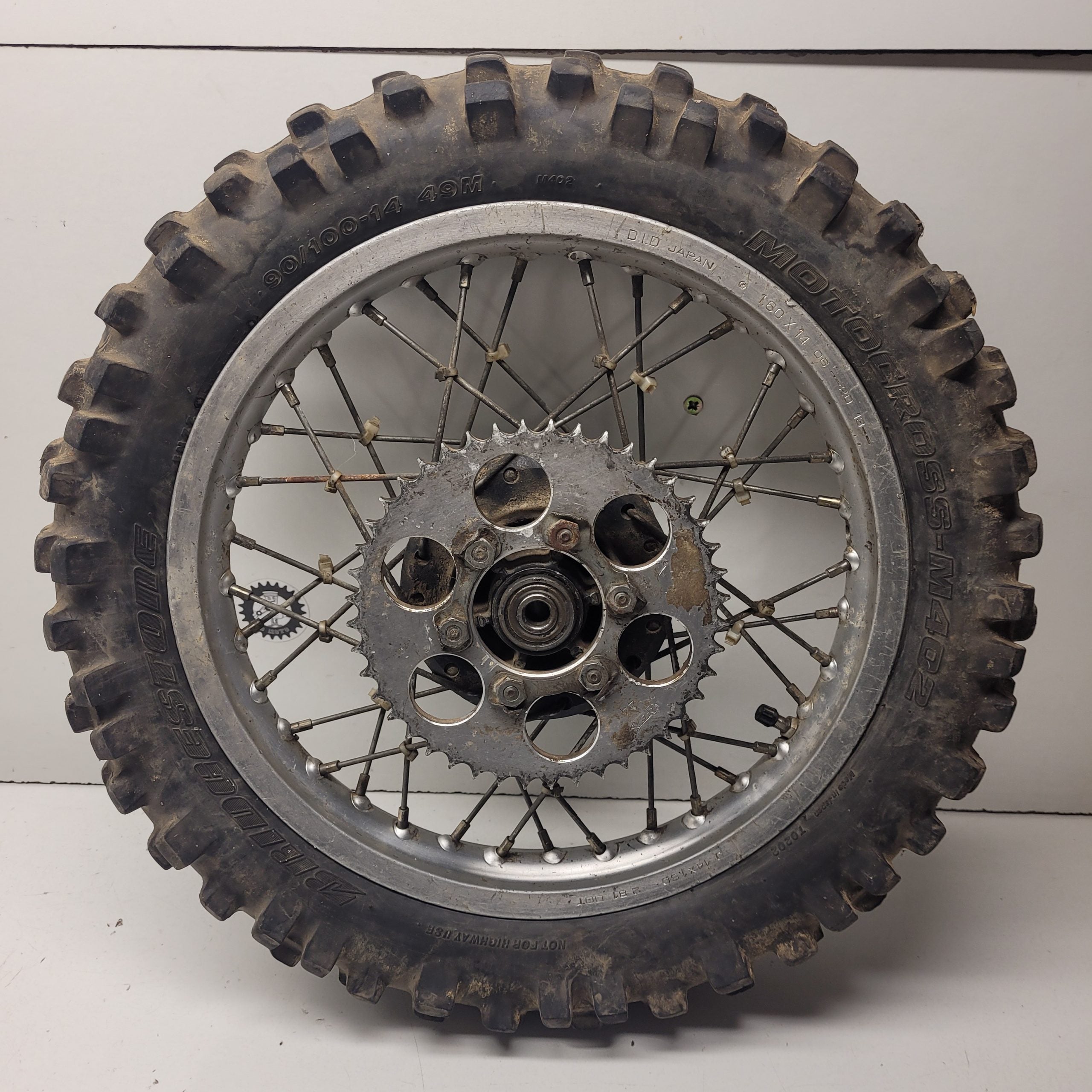 roue arrière yamaha 80 yz 1982