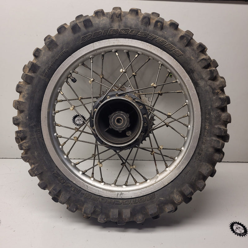 roue arrière yamaha 80 yz 1982-3