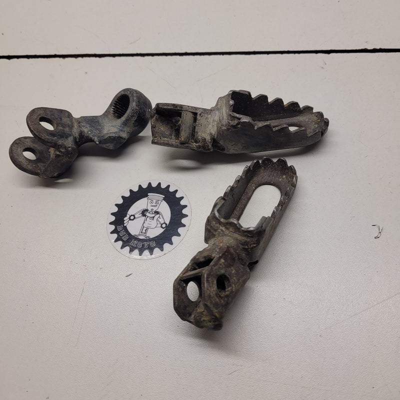 cales pieds yamaha 80 yz 1984-1