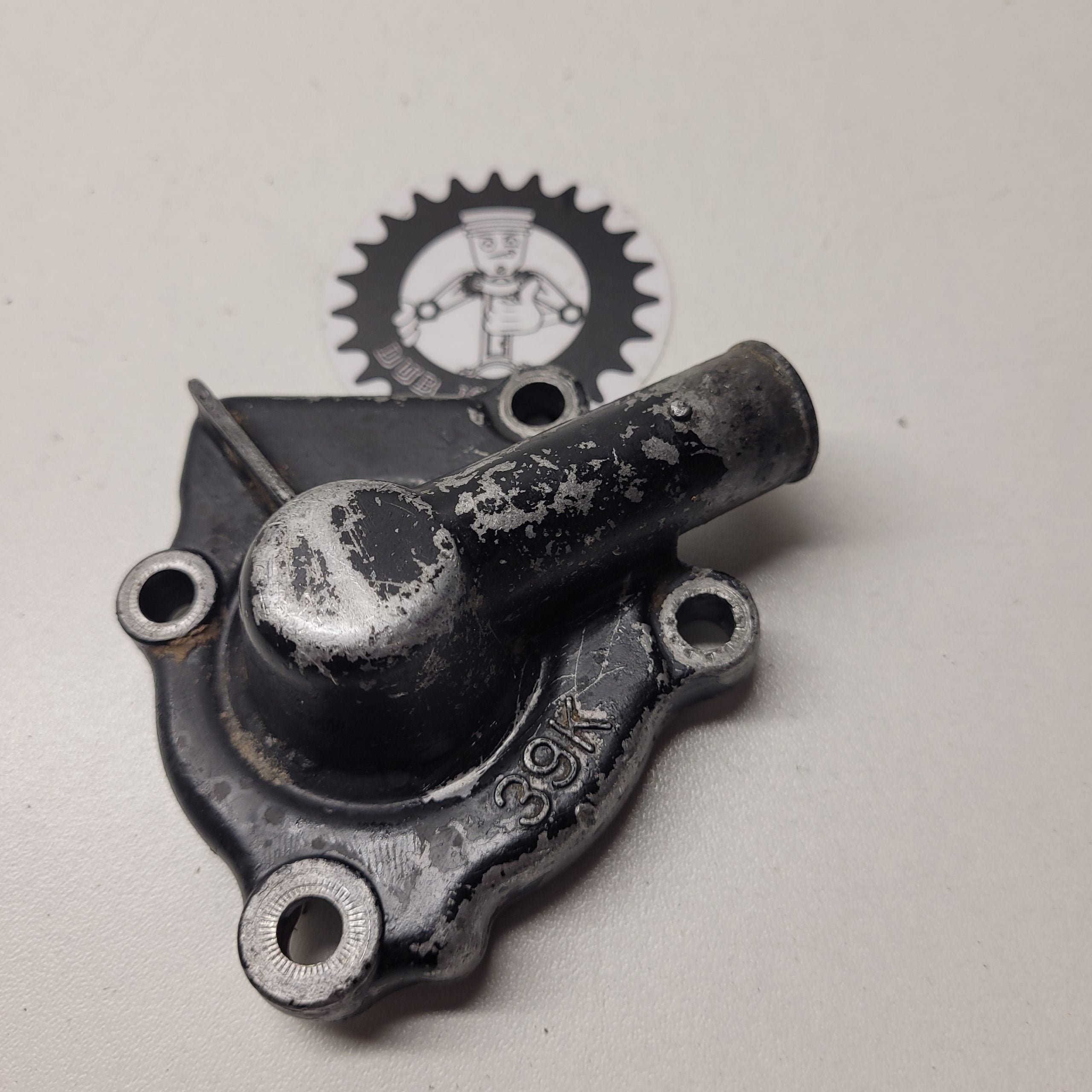 couvercle pompe a eau yamaha 80 yz 1984