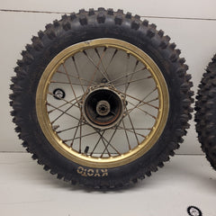 paire de roues  yamaha 80 yz 1984-2