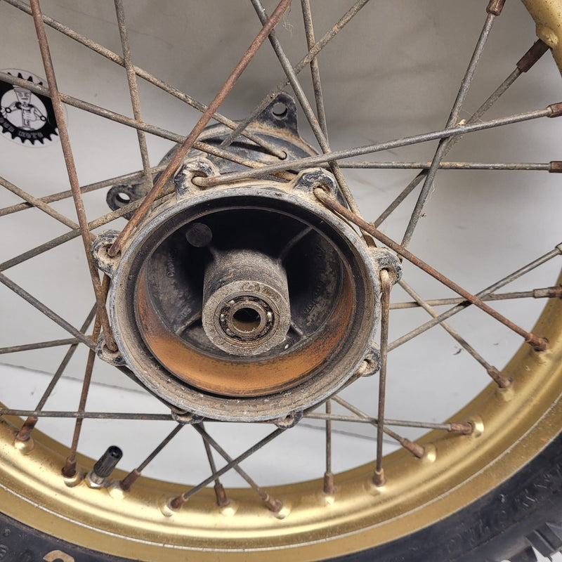 paire de roues  yamaha 80 yz 1984-4