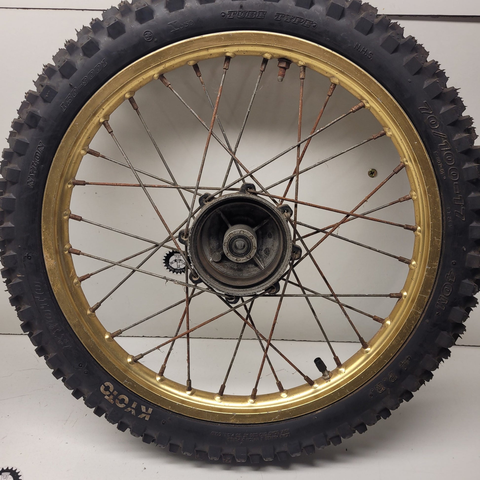 paire de roues  yamaha 80 yz 1984-6