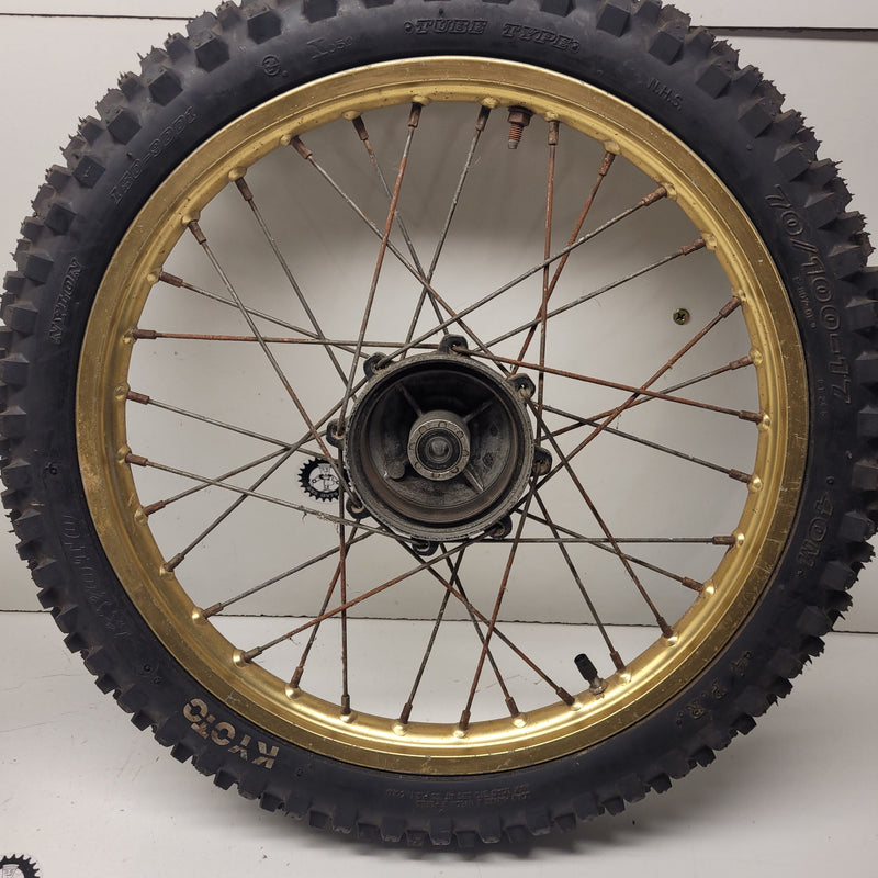 paire de roues  yamaha 80 yz 1984-6