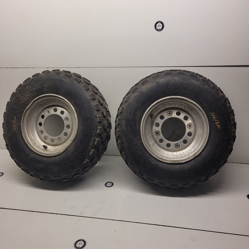 paire roues avant kawasaki 700 kfx-1