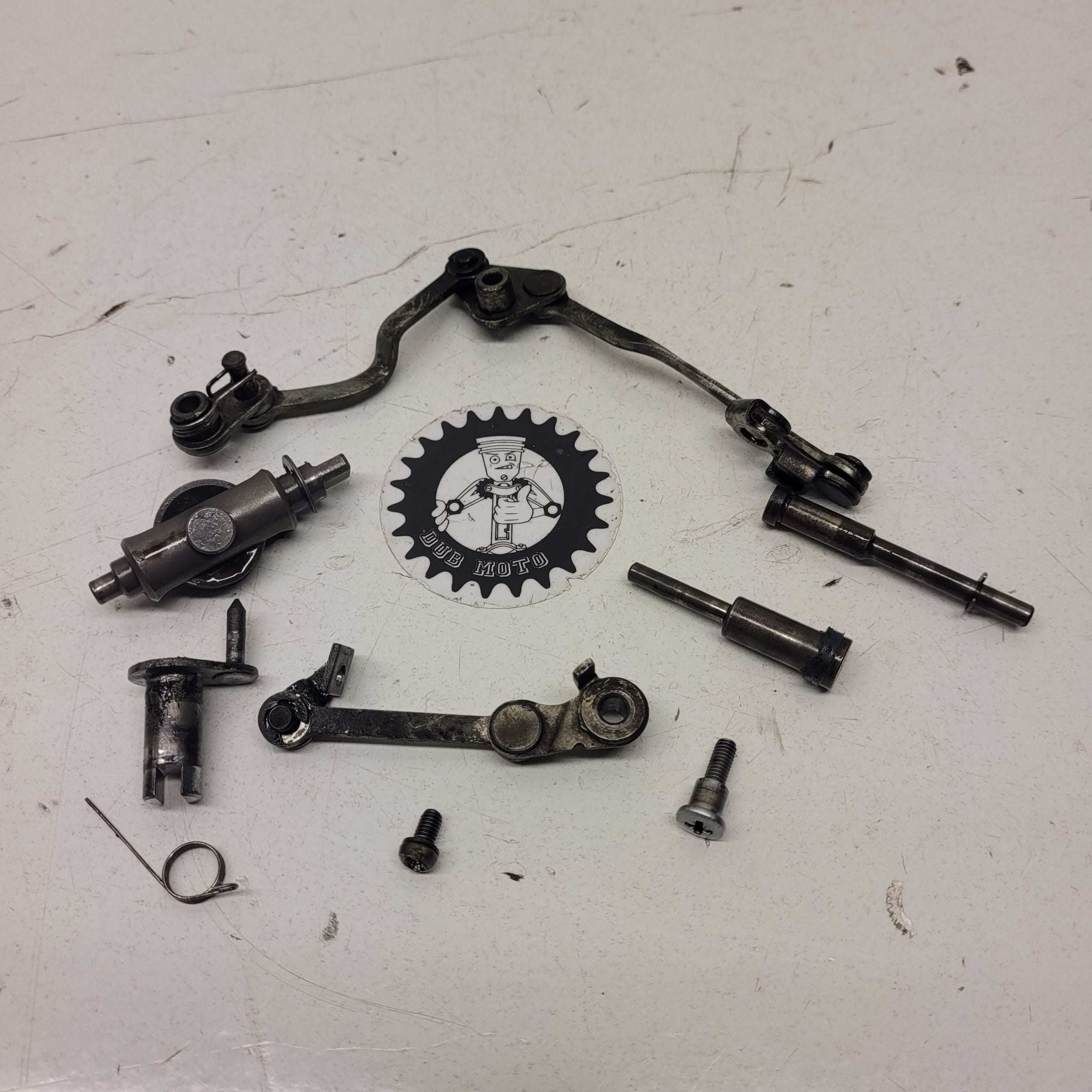 commande de valve honda 250 cr 1984
