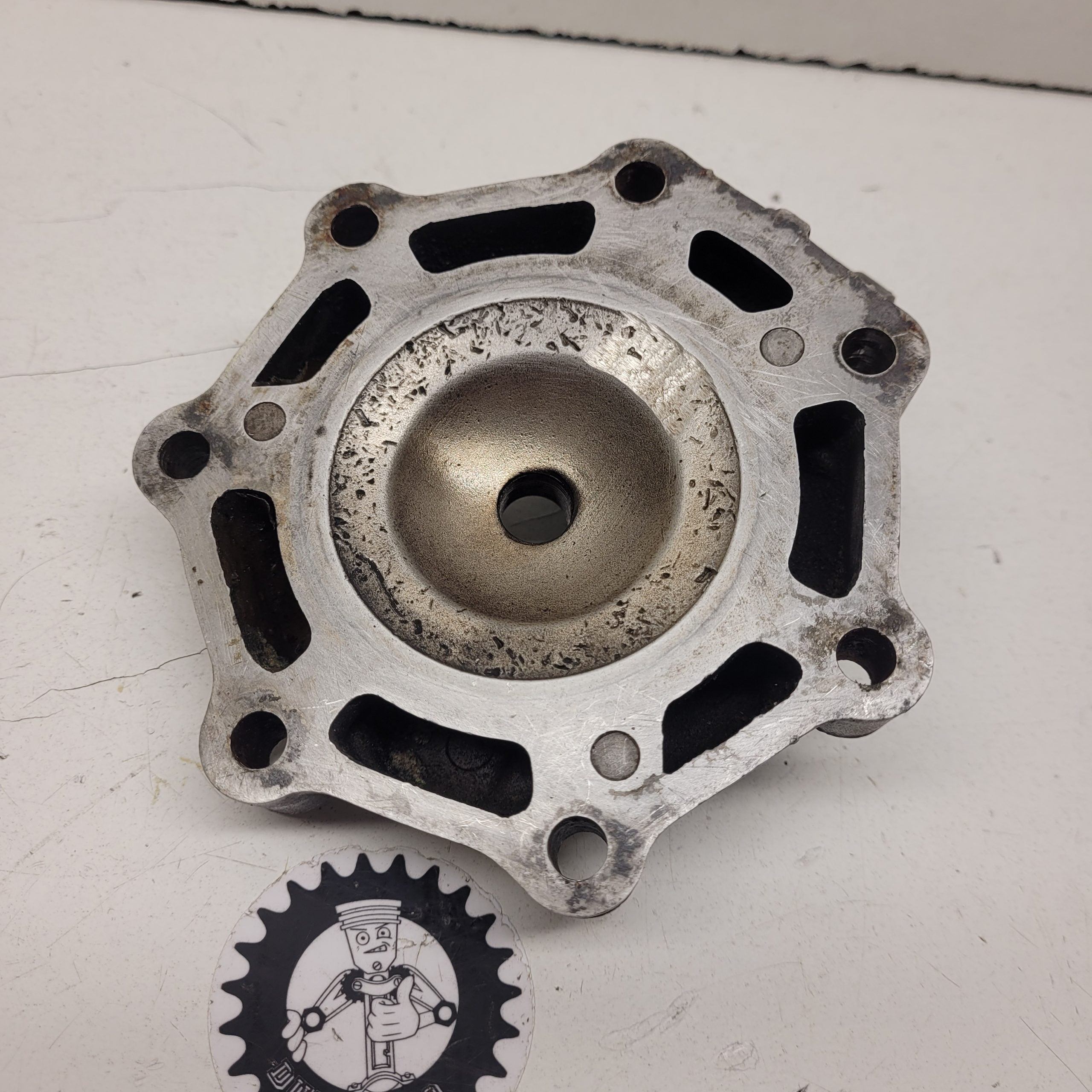 culasse en l'état honda 250 cr 1984-3