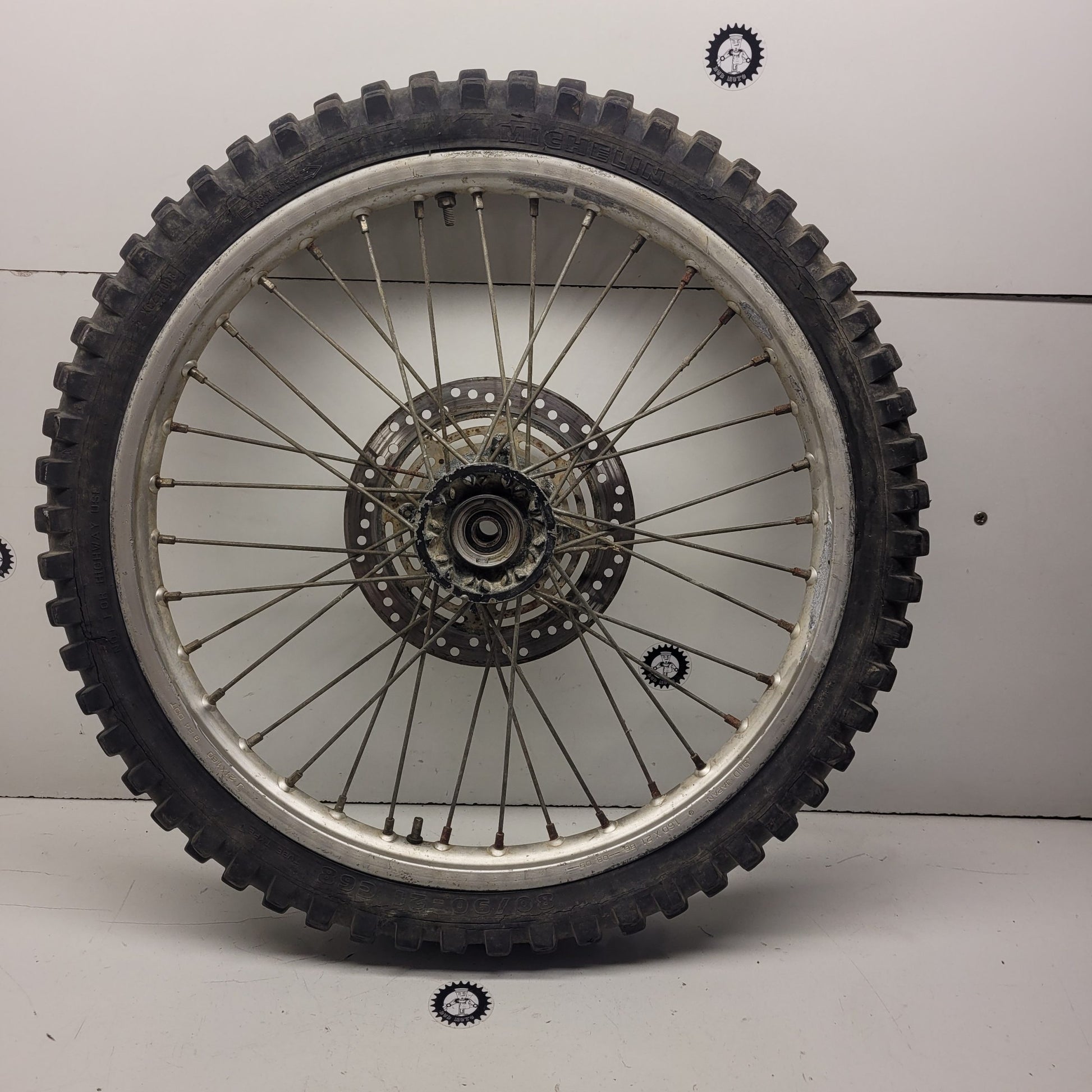 roue avant en l'état honda 250 cr 1984-2