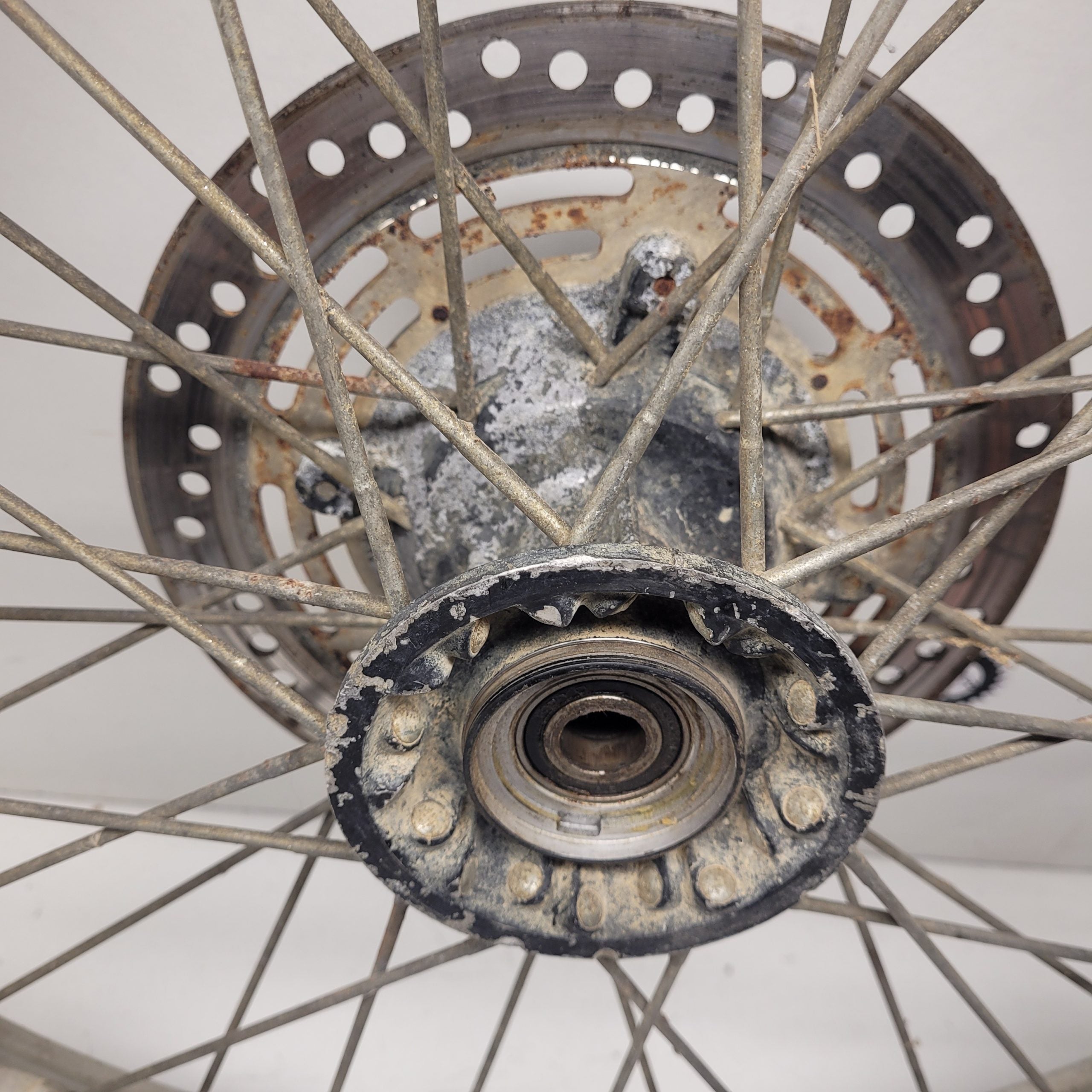 roue avant en l'état honda 250 cr 1984-3