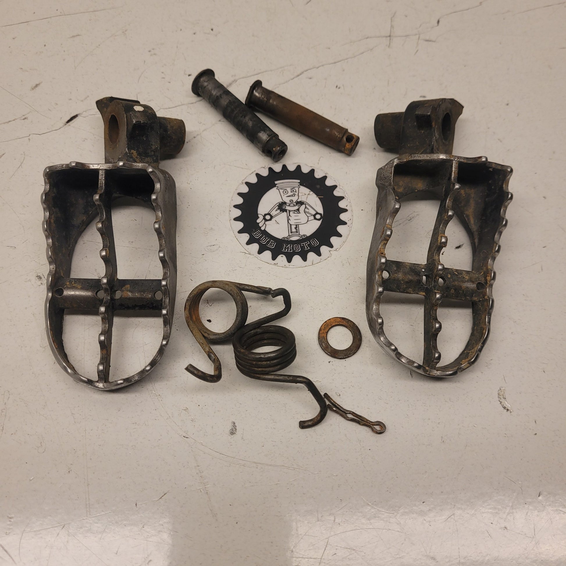 cales pieds honda 250 cr 1997-1