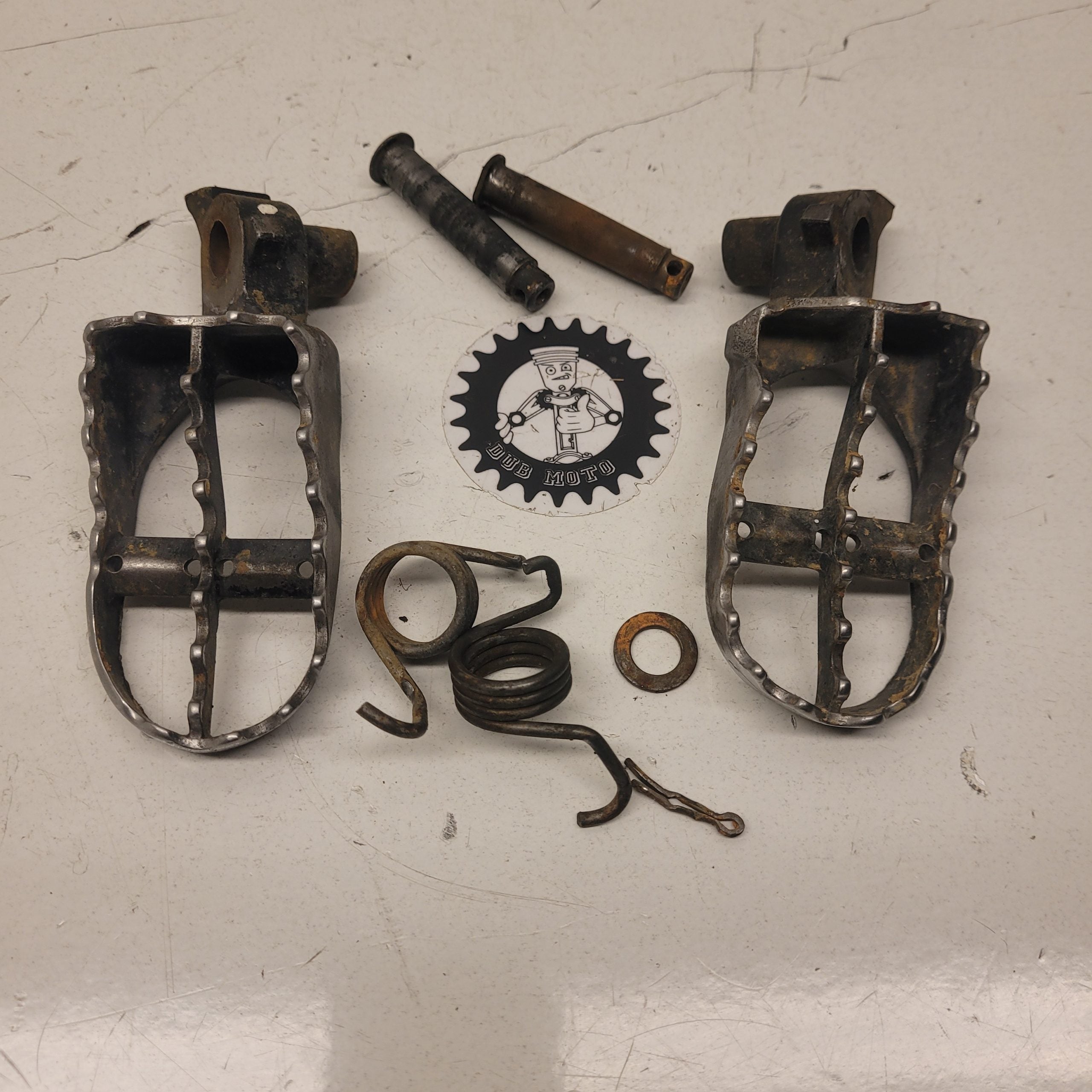 cales pieds honda 250 cr 1997
