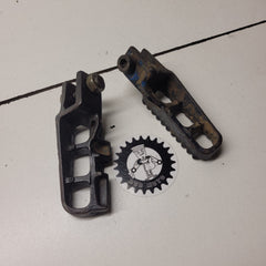 cale pied suzuki 250 rm 1986-2