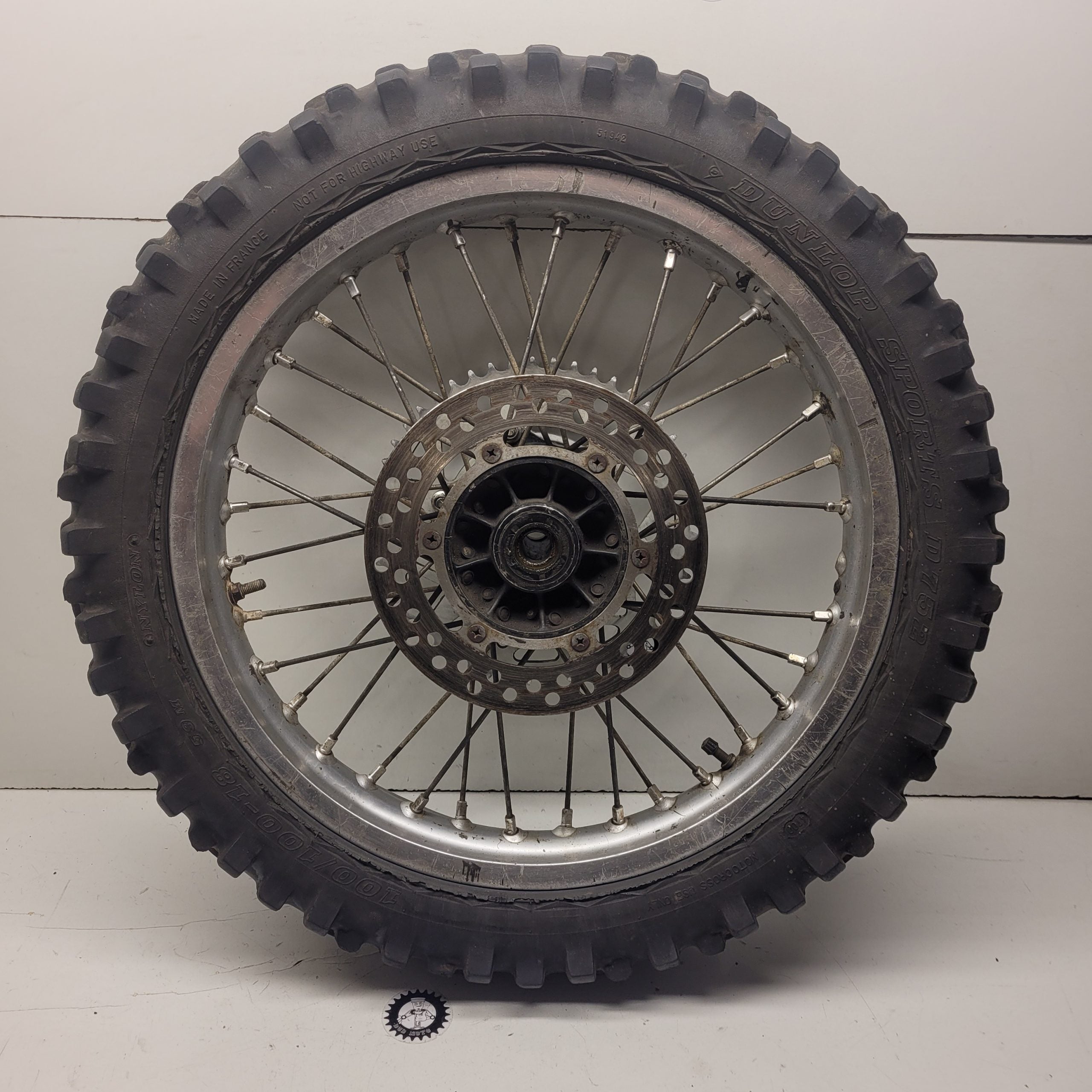 roue arrière suzuki 250 rm 1986