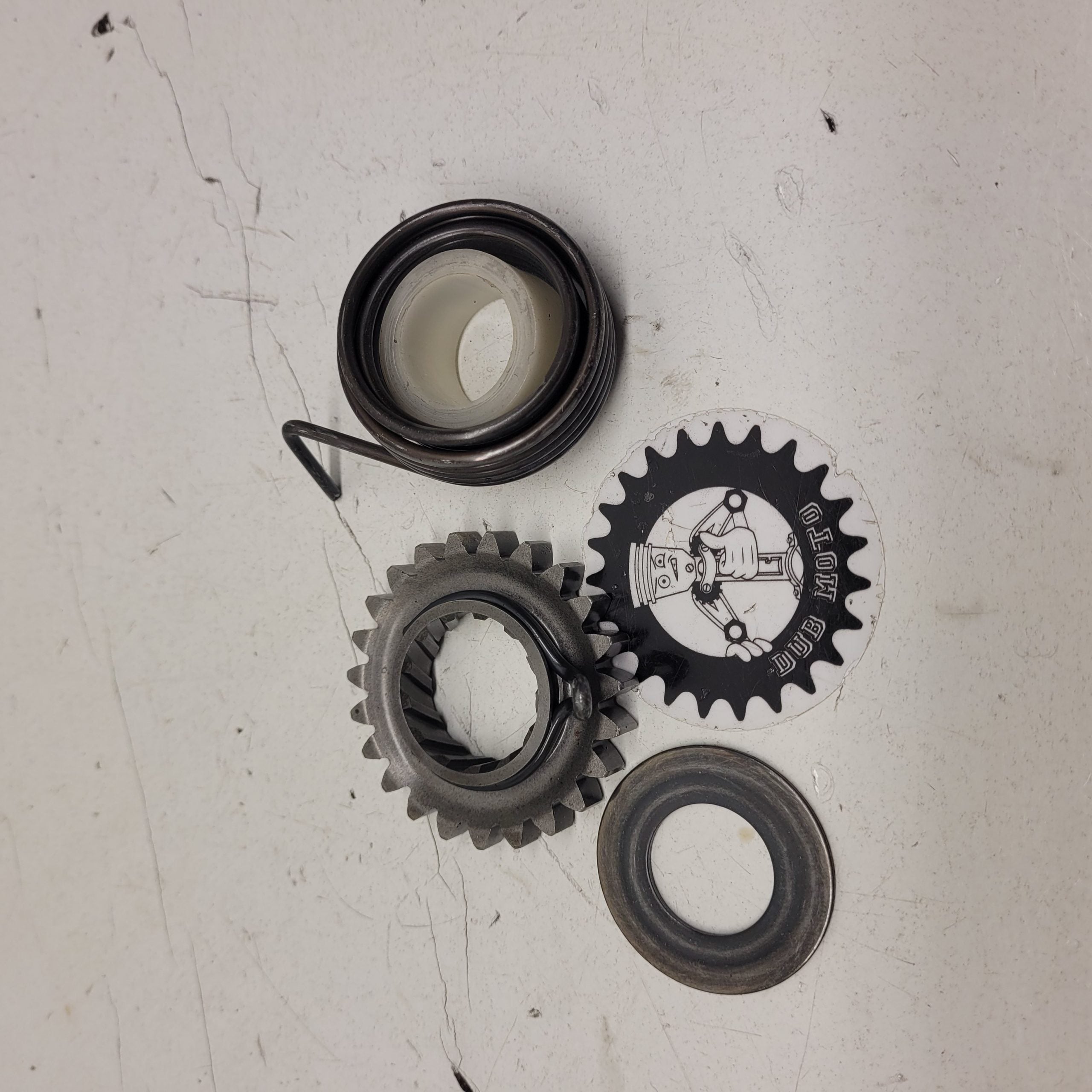 pignon, ressort axe de kick yamaha 200 blaster