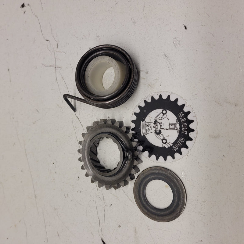 pignon, ressort axe de kick yamaha 200 blaster-1