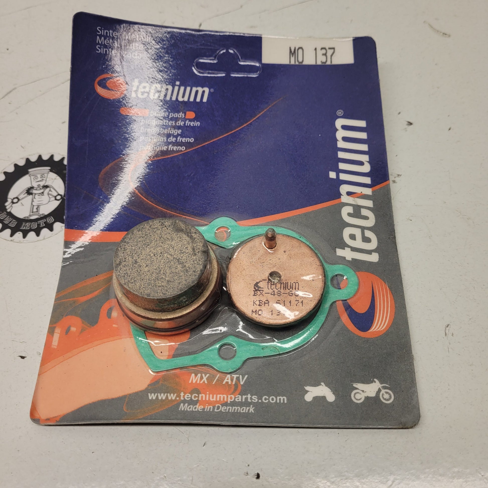 plaquette frein arrière meca yamaha 200 blaster-1