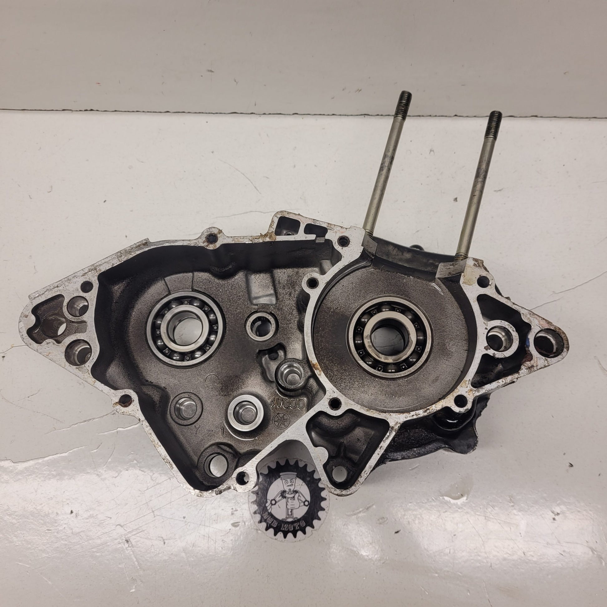 carter moteur gauche yamaha 80 yz 1982-4
