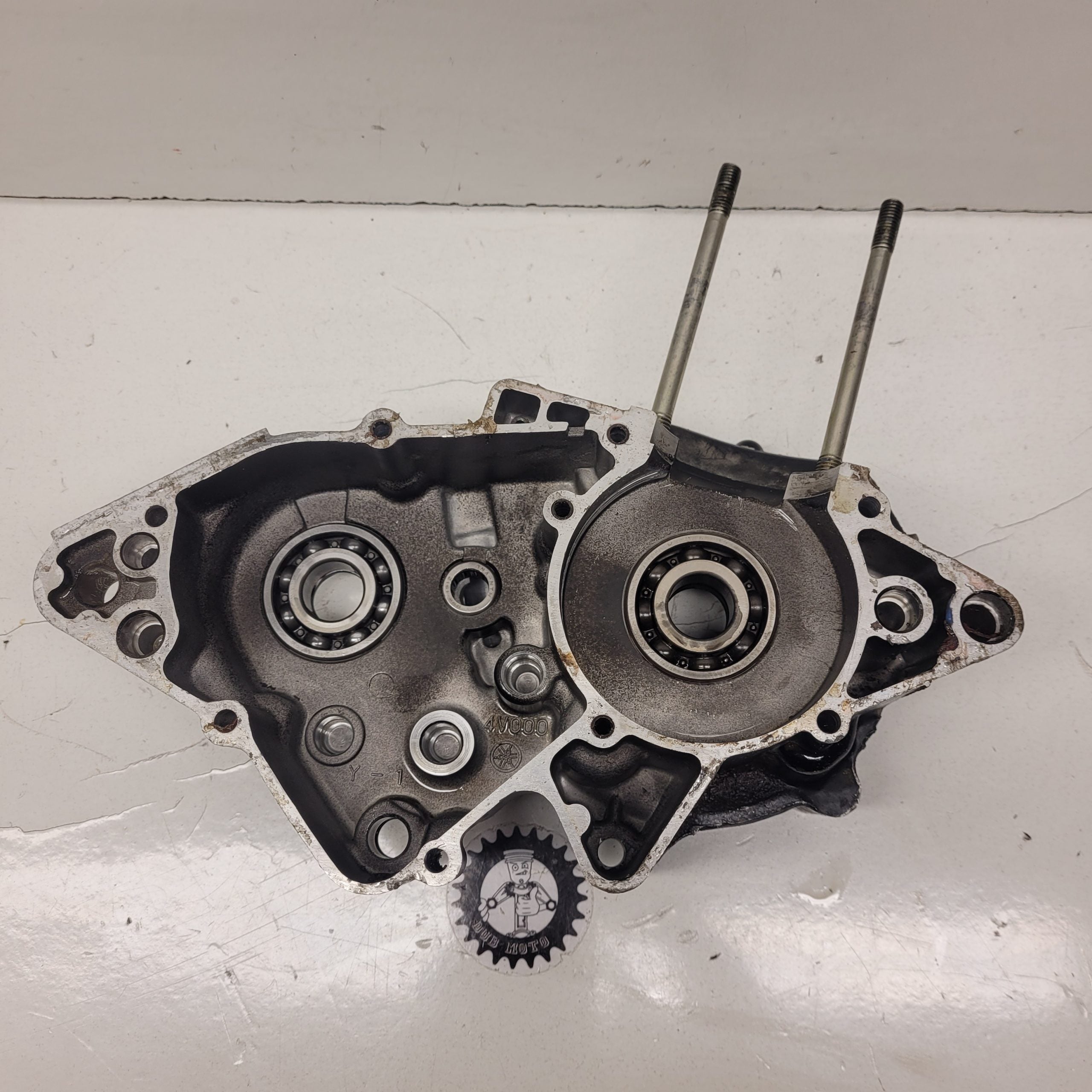 carter moteur gauche yamaha 80 yz 1982-4