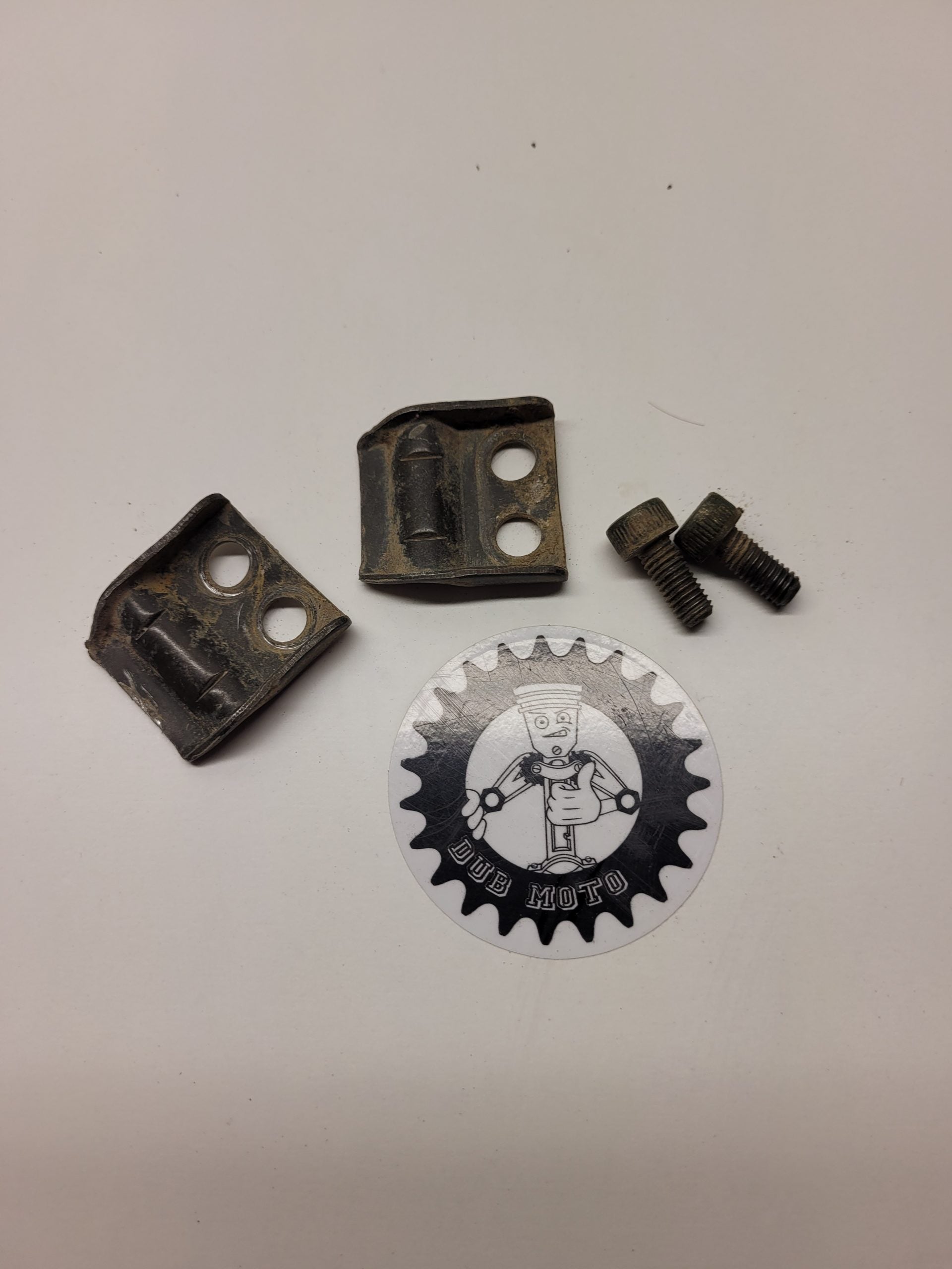 fixation durite yamaha 400 wrf-1