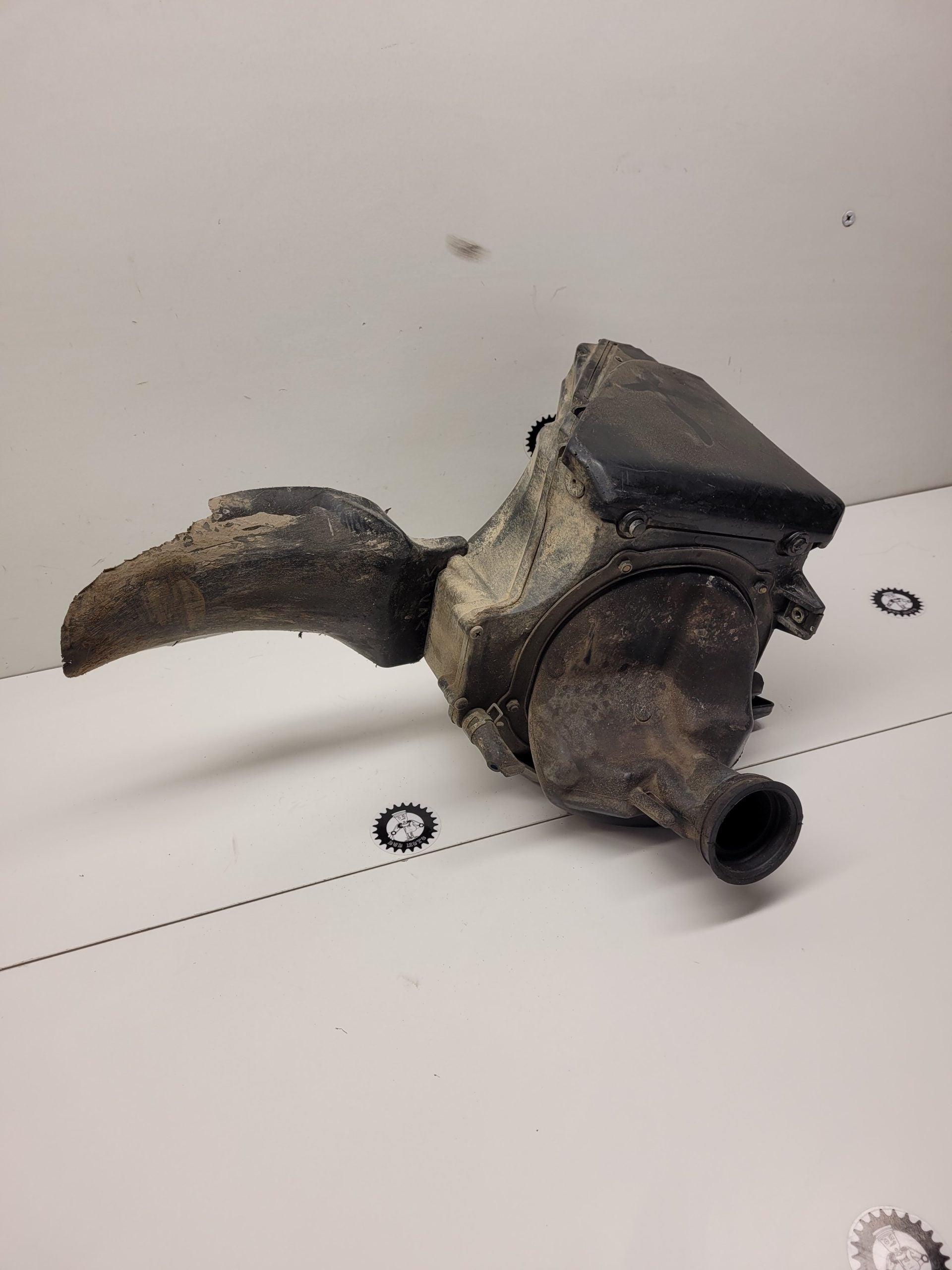 boite a air sans filtre et support yamaha 400 wrf-2