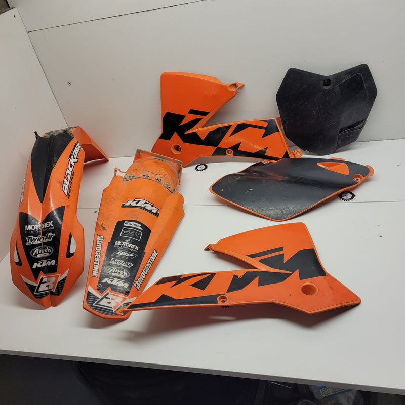 plastique ktm 450 excf 2003-1
