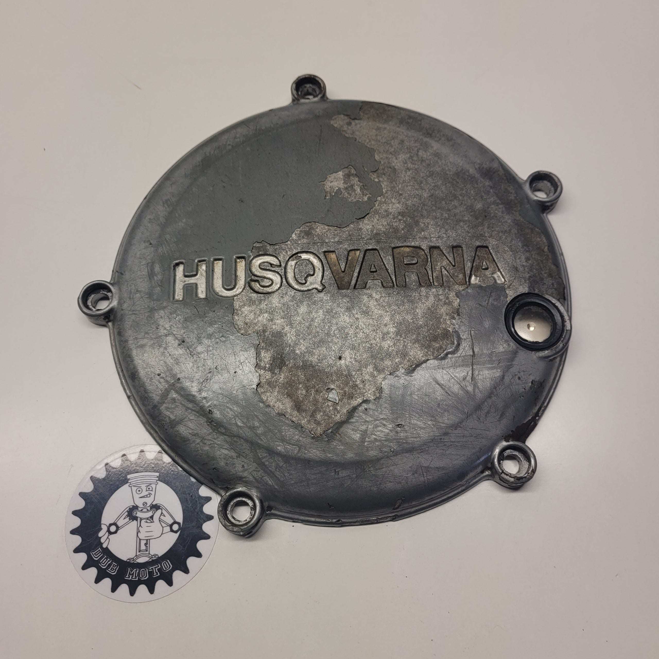 couvercle embrayage en l'état husqvarna 360 wr 1993