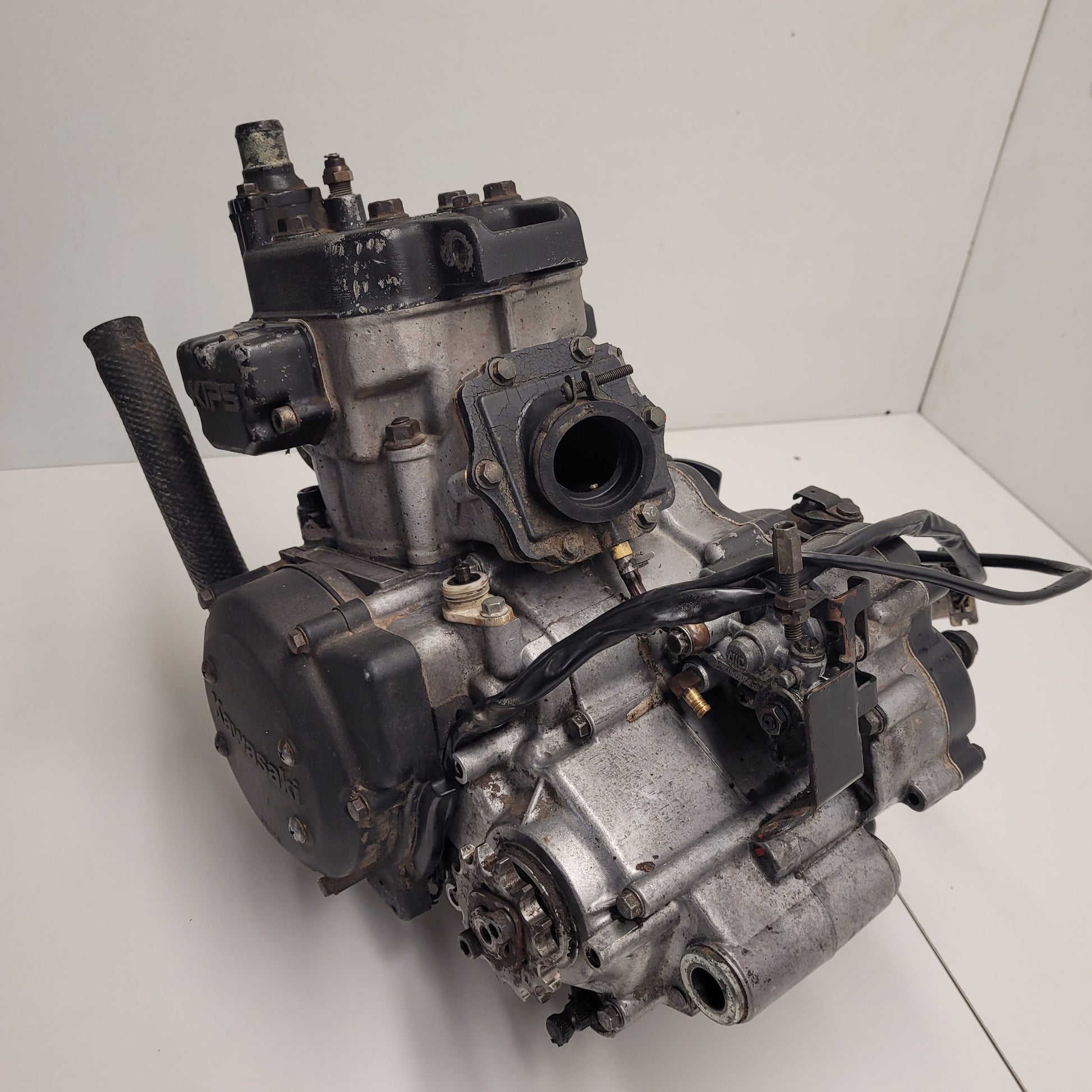 moteur kawasaki 125 kmx en l'état-2