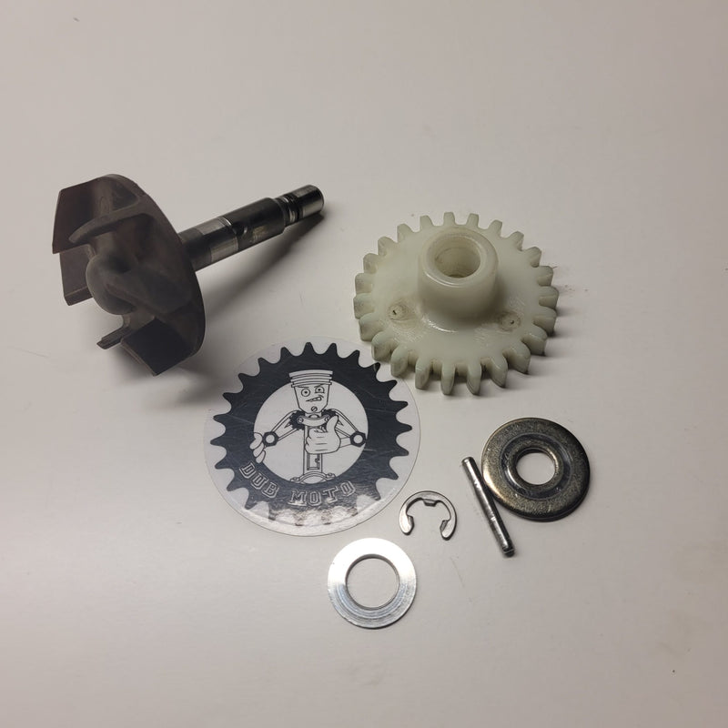 axe pompe a eau yamaha 250 wr 1994-1