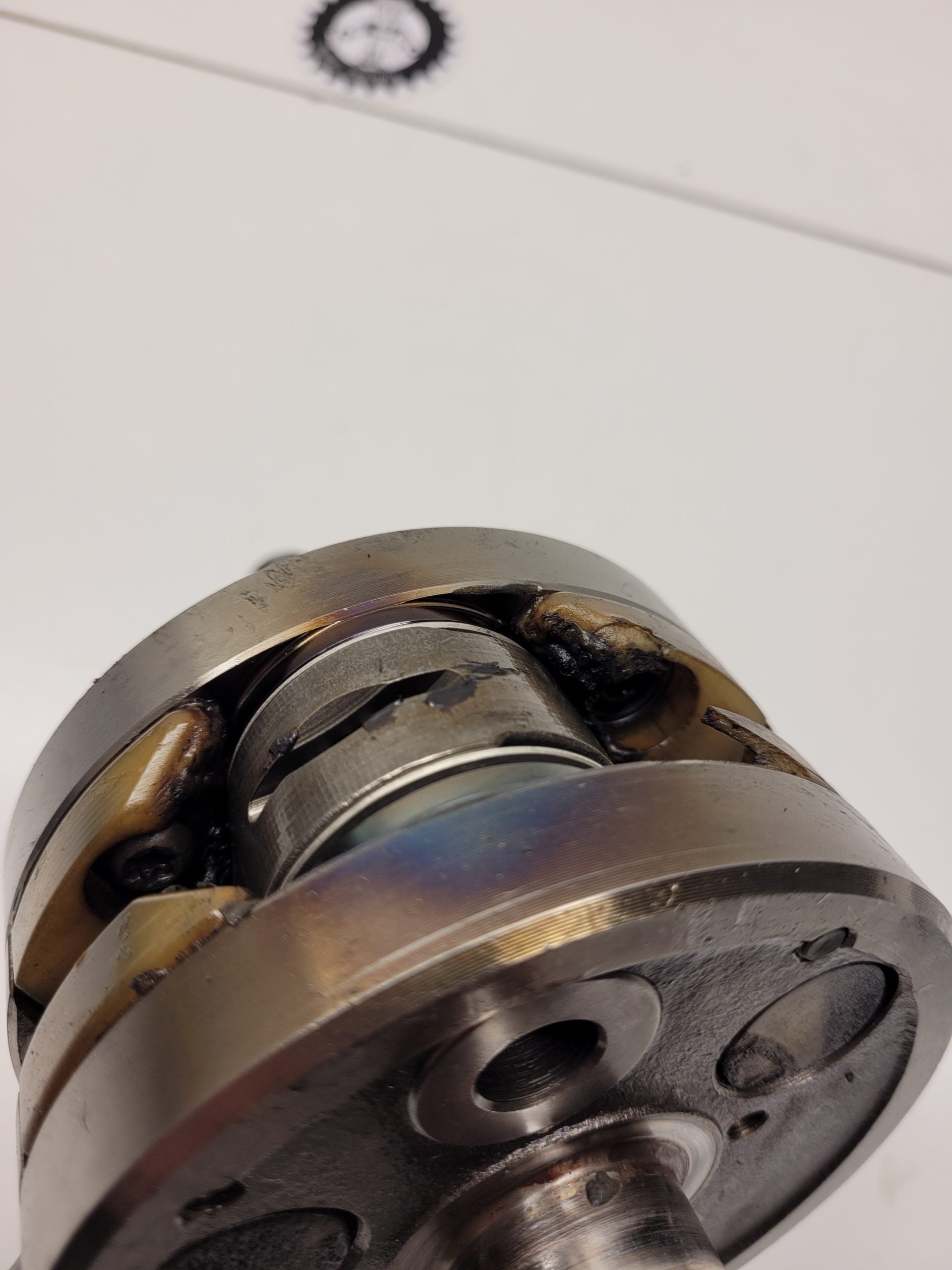 vilebrequin en l'état yamaha 250 yz 1997-3