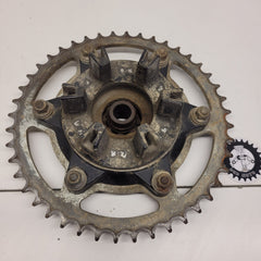 couronne et support honda 250 xlr-2